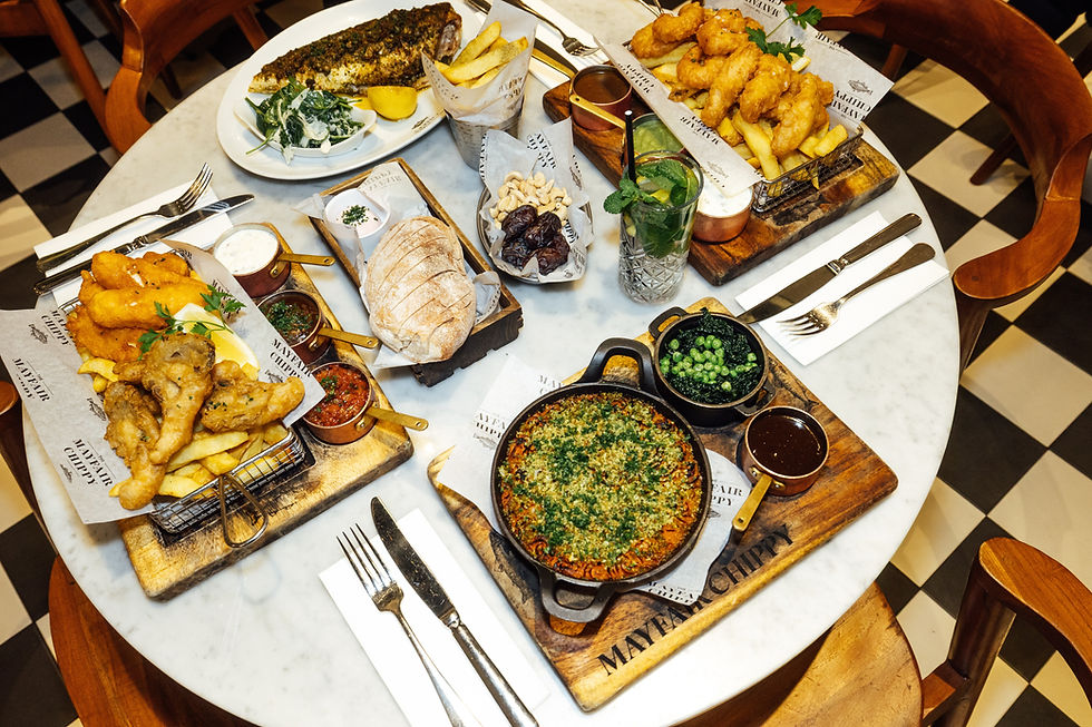 Four-course Iftar menu at The Mayfair Chippy Knightsbridge