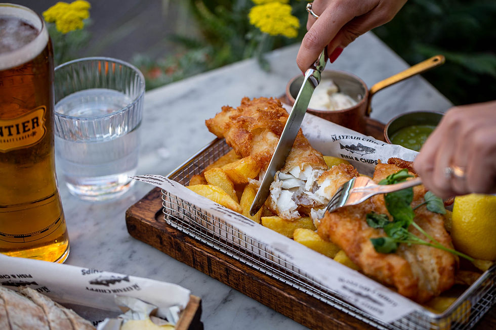 The Mayfair Chippy Fish & Chips at The Mayfair Chippy