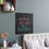 Thumbnail: Dream Big Work Hard Make It Happen Square Wall Decor Sign.