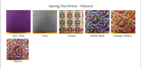 Miniatura: Spring Tea Dress