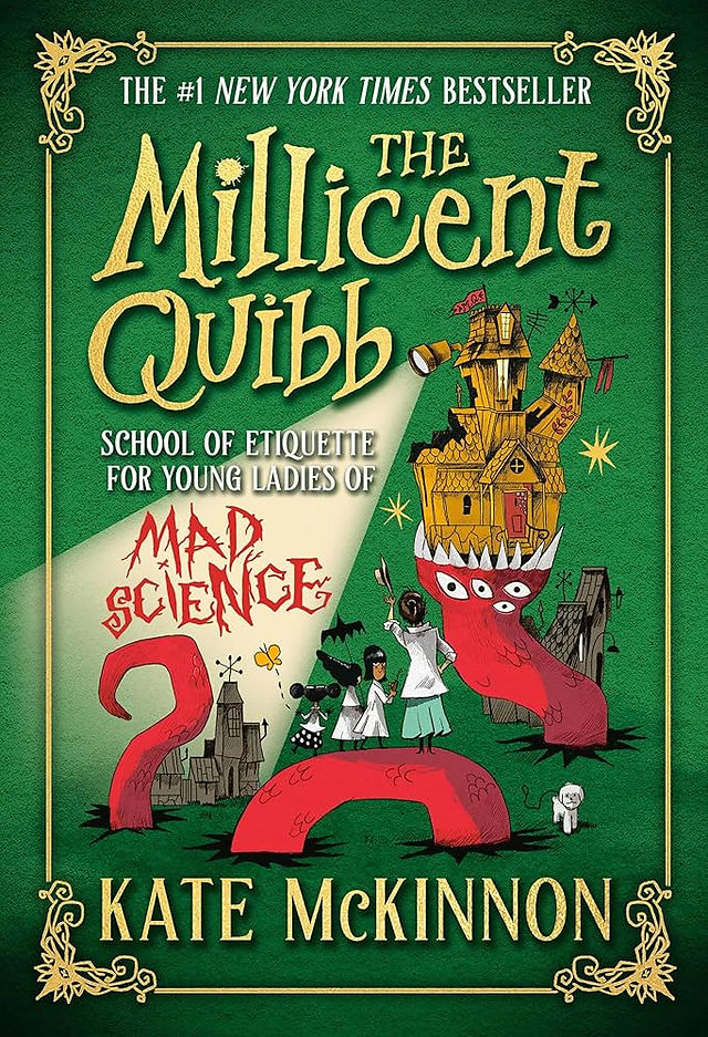 book cover for the Millicent Quibb....