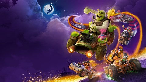 Imagem promocional de DreamWorks All-Star Kart Racing.