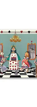 Alice In The Court Of Hearts Tray