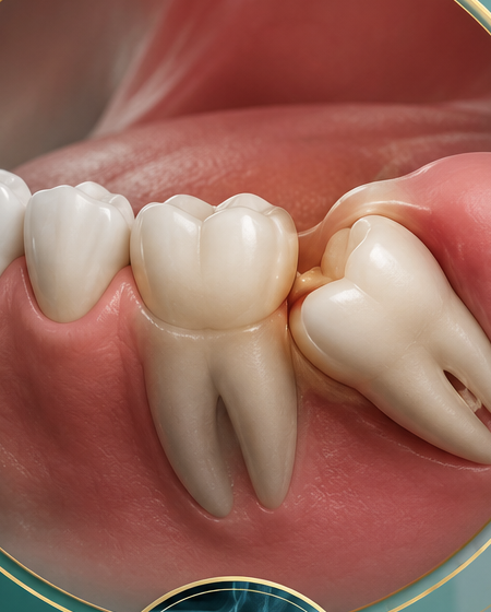 dente do siso cariado