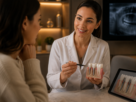 O que esperar da consulta de implante dentário?