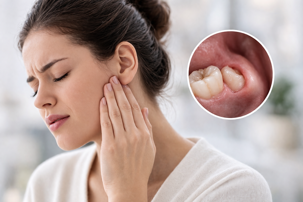 Dor no fundo da boca: pode ser dente do siso? Entenda as causas