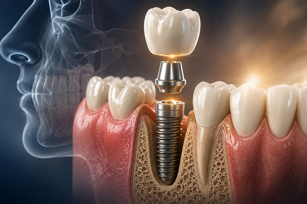 Como funciona o implante dentário? Entenda cada etapa do tratamento
