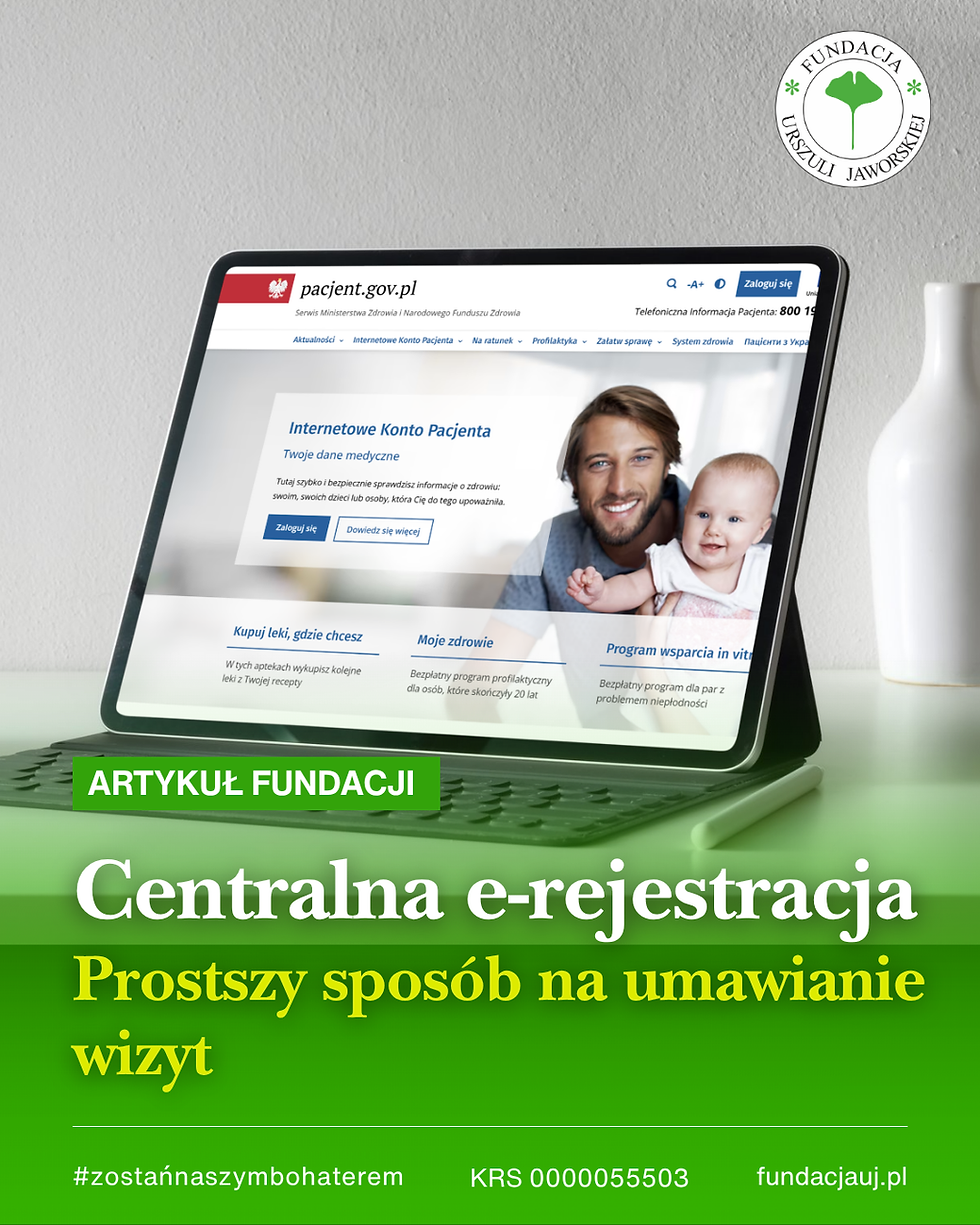 Centralna e-rejestracja. Prostszy sposób na umawianie wizyt