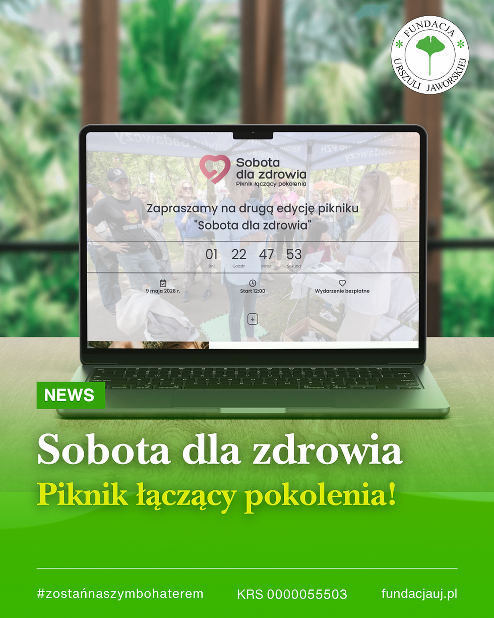„Sobota dla zdrowia” już 9 maja!