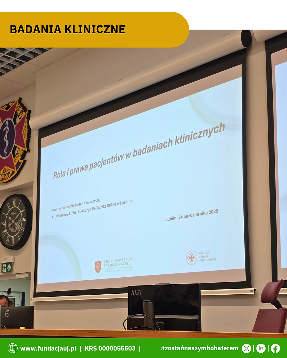 O badaniach klinicznych w Lublinie