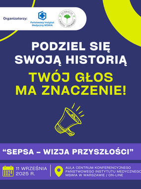Sepsa? Podziel się swoją historią!