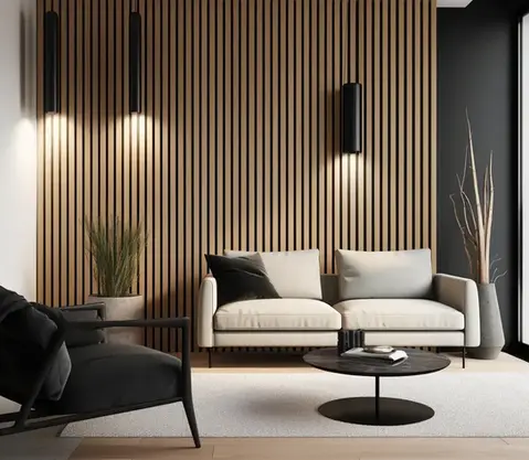 Akustik Lambiri Panel