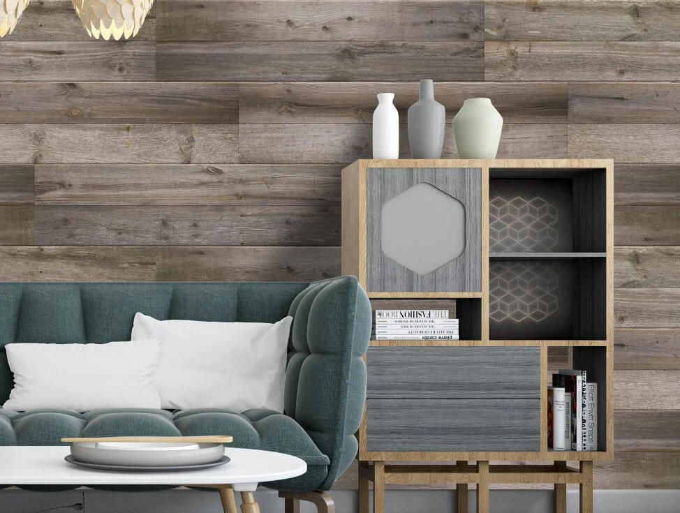 Ahşap Görünümlü Strafor | Duvar Panel | AS-707-201 | BRICKSTONE