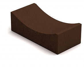 Kanal Bordür Tuğla - Kahve