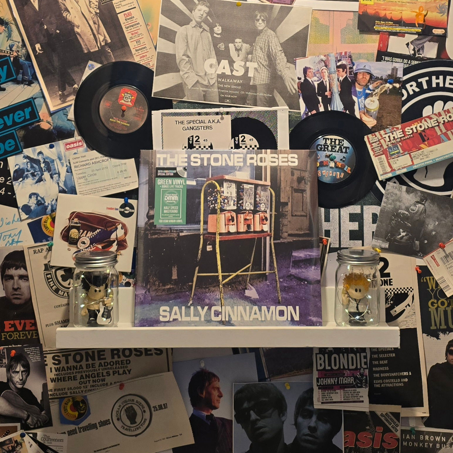 The Stone Roses – Sally Cinnamon + Live Coloured Vinyl