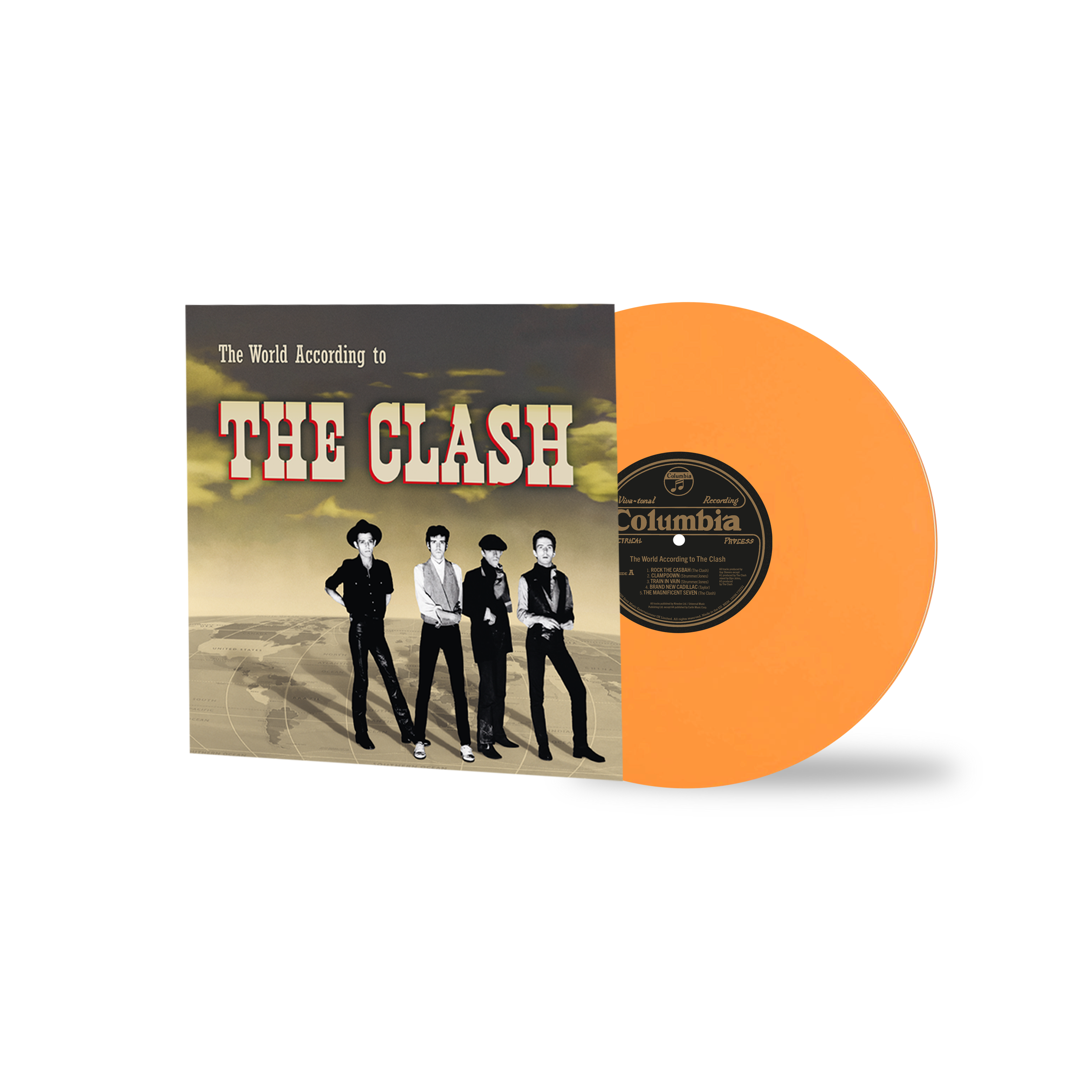 The Clash - The World According to The Clash Orange LP