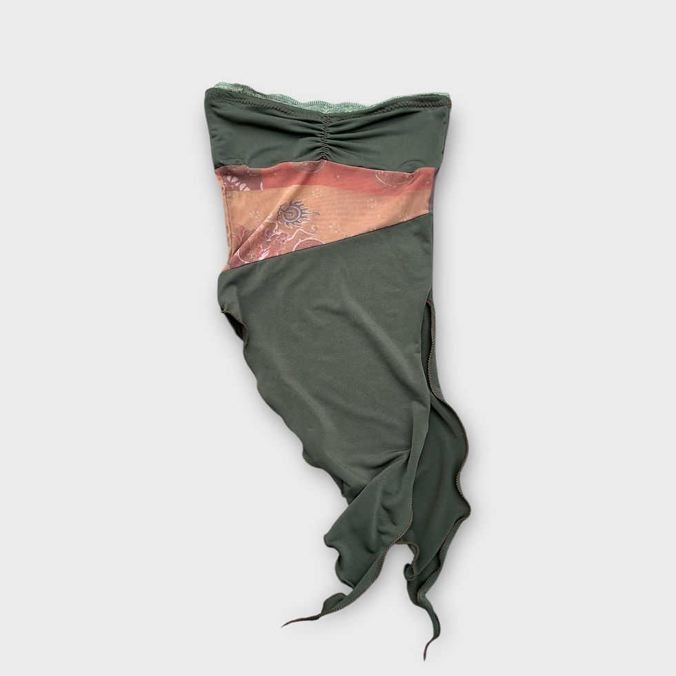 Asymmetric tube top ( XS )