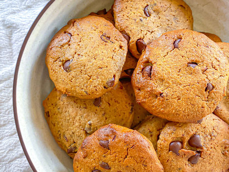 Tahini Peanut Butter Cookies (Naturally Sweetened & Gluten-Free)