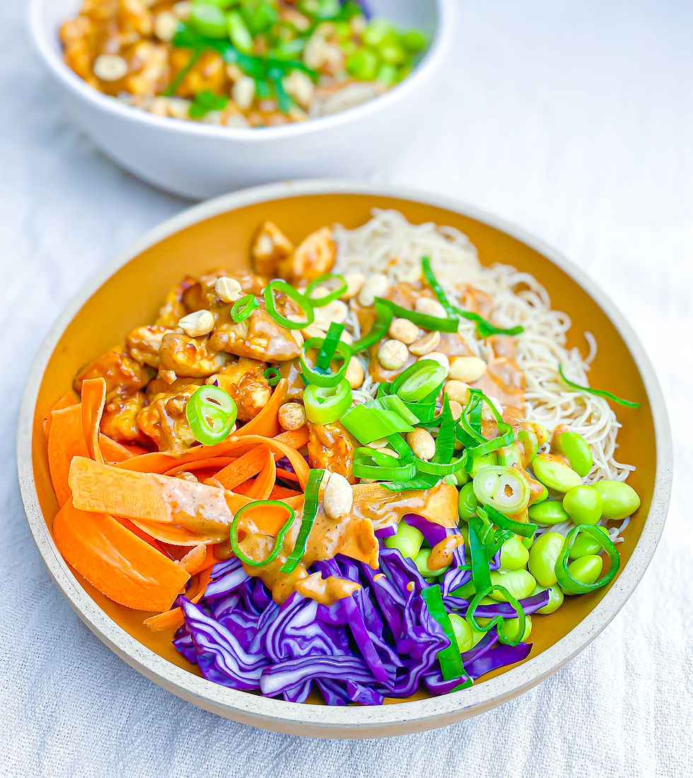 asian noodle bowl