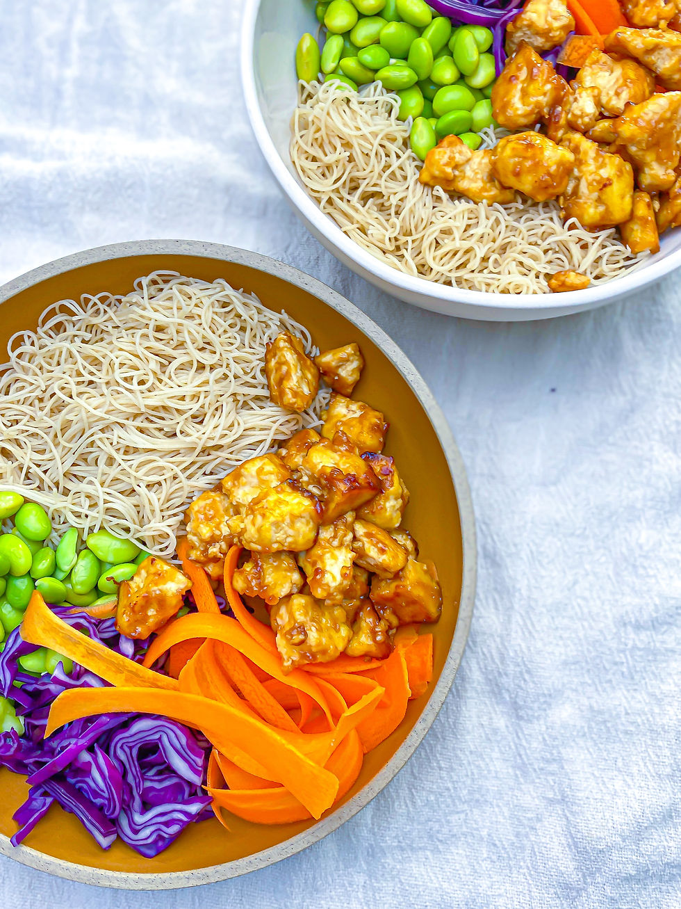 asian inspired bowl