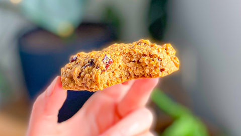 Oat Cinnamon Raisin Cookies 