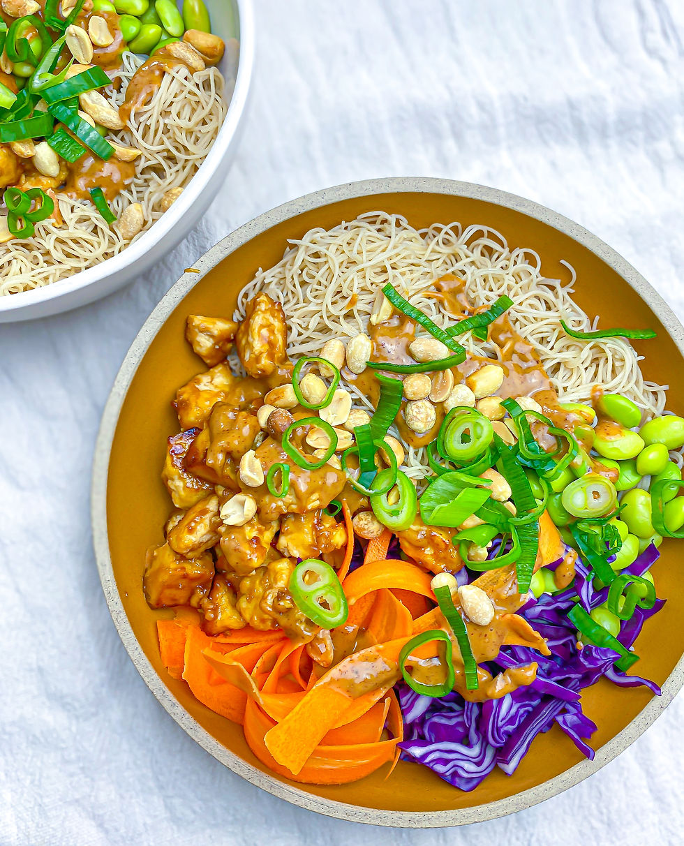 asian noodle tofu