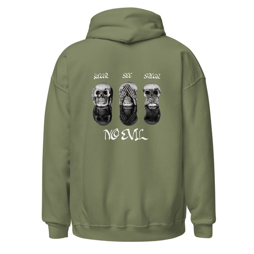最終お値下げ！SPEAK NO EVIL パーカー Hear, See, Speak NO EVIL Unisex Hoodie | MINDFRAME