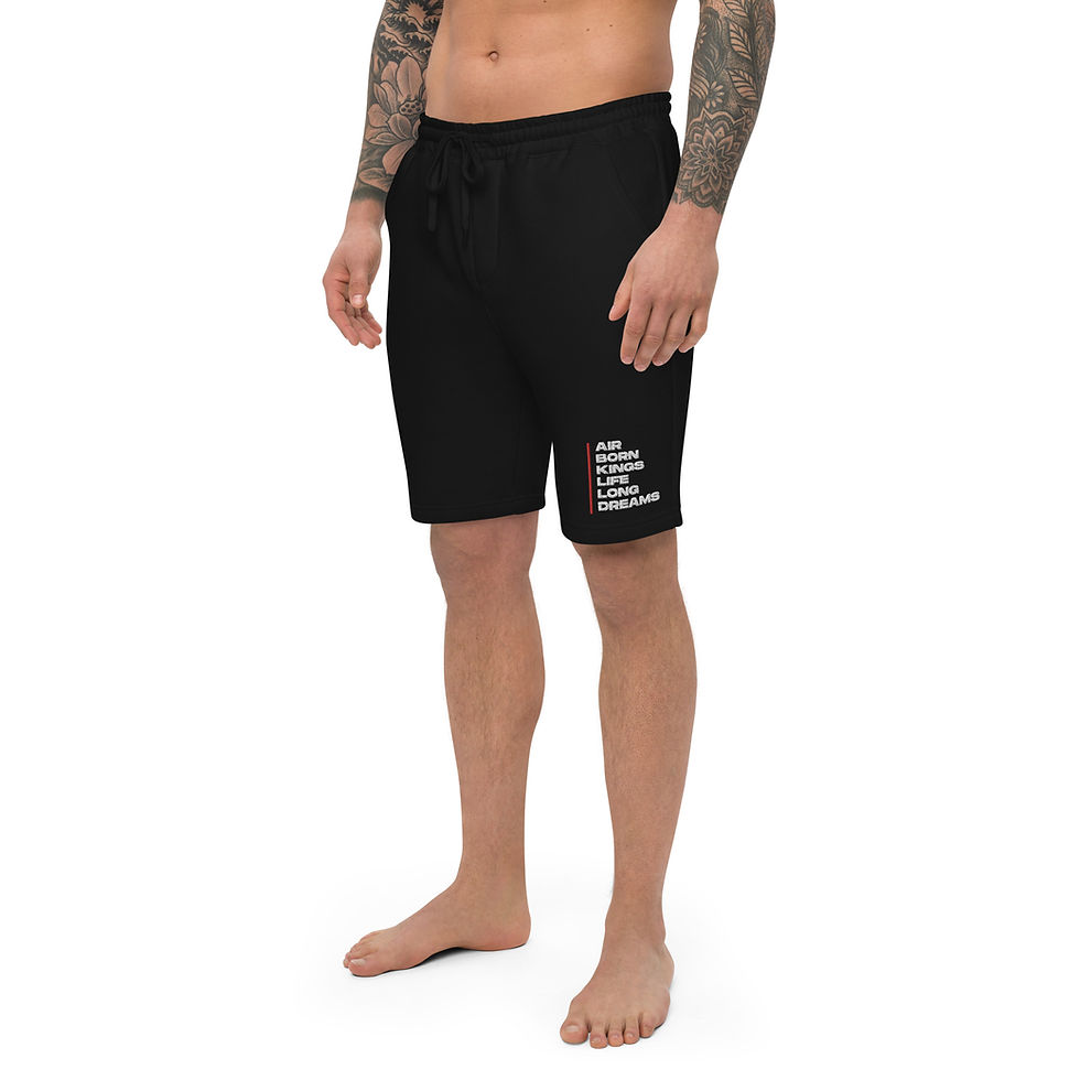 Thumbnail: #ABKLLD Red Line Fleece Shorts