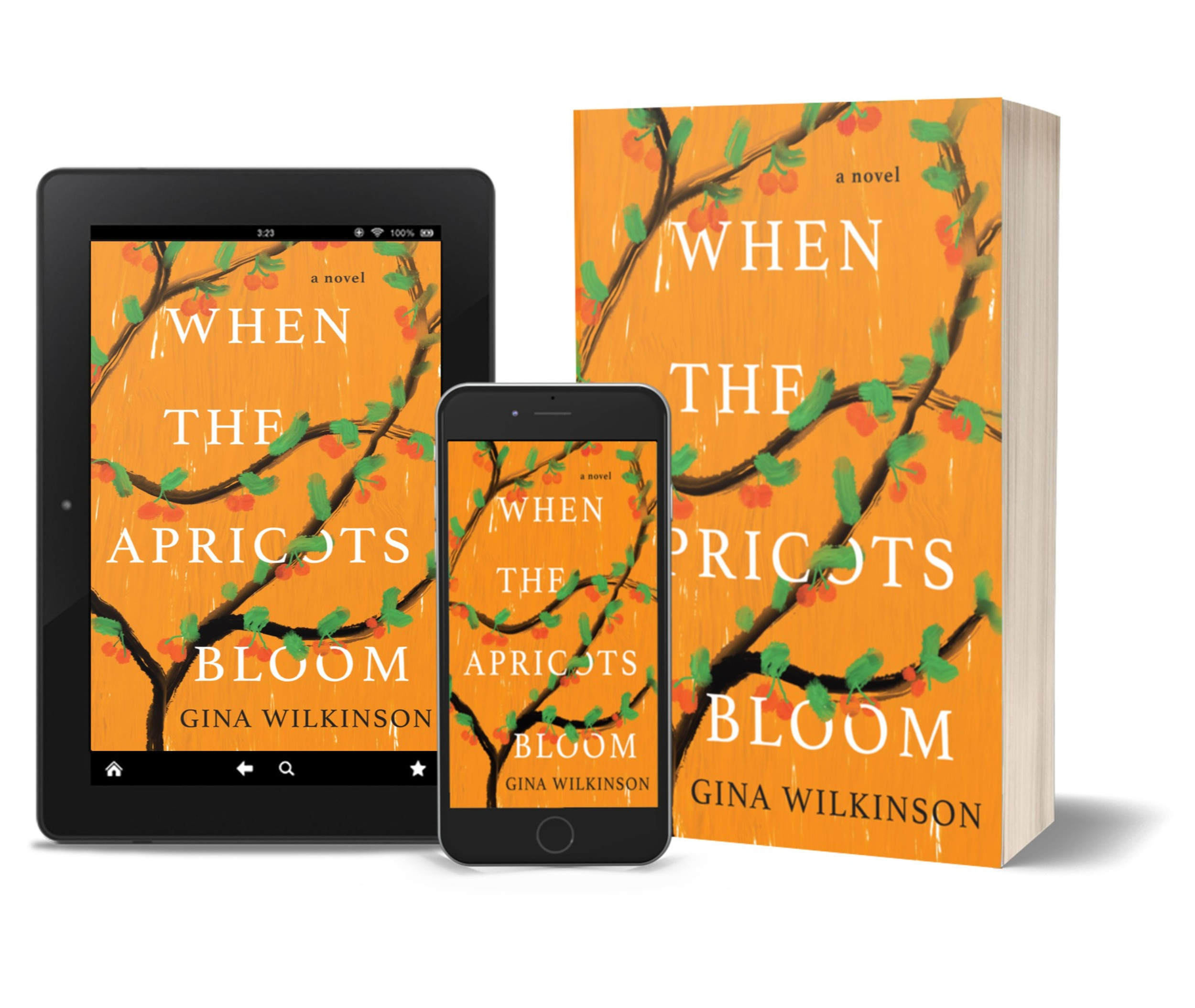 When The The Apricots Bloom About Author Gina Wilkinson