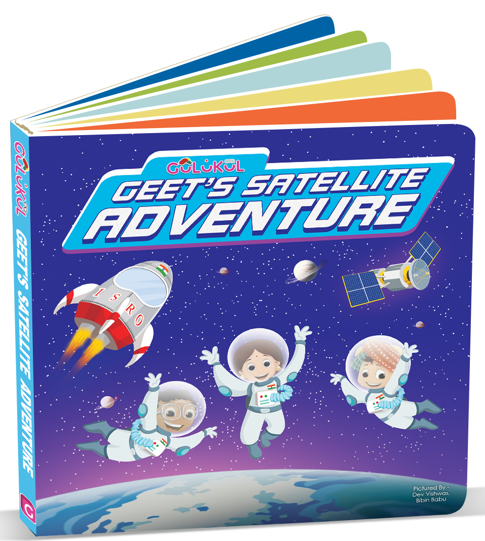 Geet's Satellite Adventure ISRO Board book