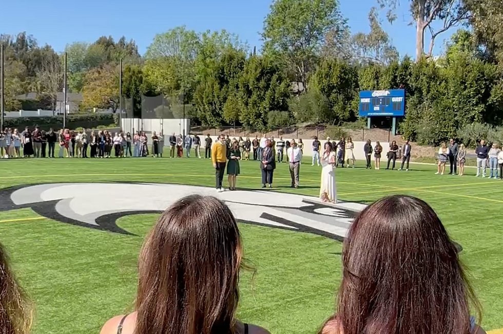 Butterfly Release At Brentwood School