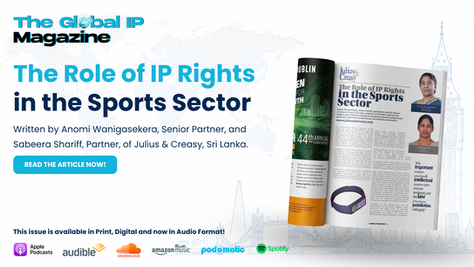 The Role of IP Rights in the Sports Sector by Anomi Wanigasekera and Sabeera Shariff