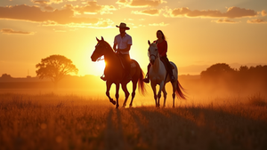 Unique Date Night Ideas: Proposal Rides with Horses