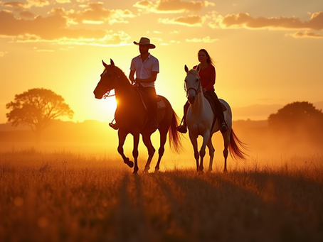 Unique Date Night Ideas: Proposal Rides with Horses