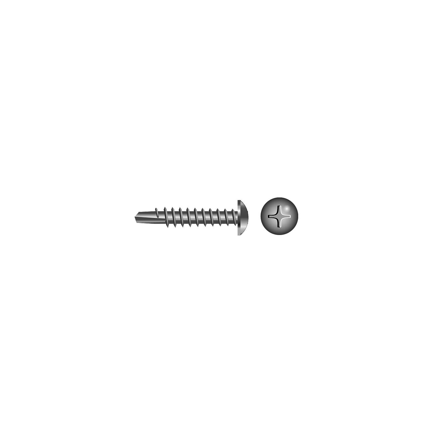 Phillips Self Drilling Screw - Pan Head #8 x 1"