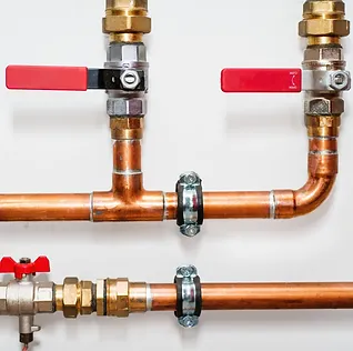 20 copper pipes