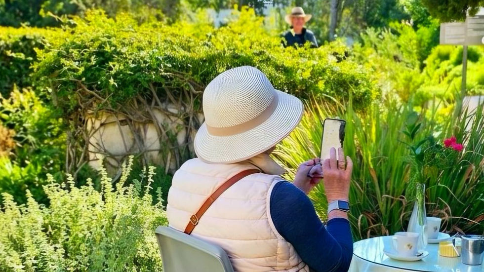 Joubert House Herb Garden in Montagu