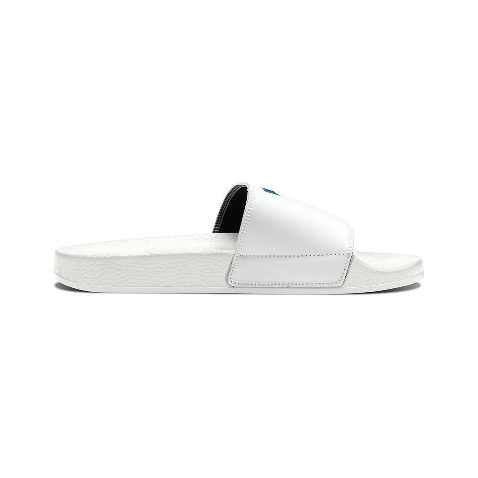 Thumbnail: Thunder Slides.  Men's Removable-Strap Sandals w/ TR logo and Bolt.