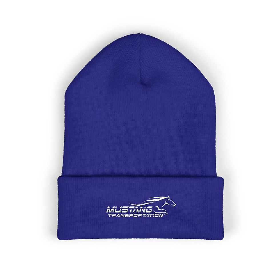 Thumbnail: Mustang Classic Cuffed Beanie - Cozy Embroidered Hat for Winter
