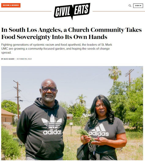 food justice at St. Mark UMC