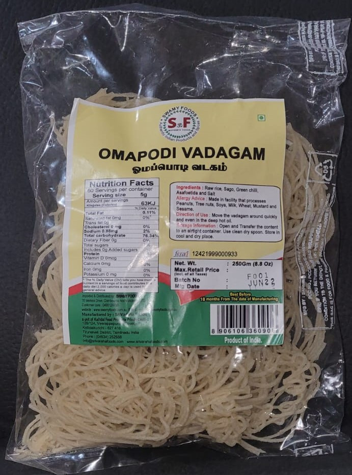 Omapodi Vadām 250g