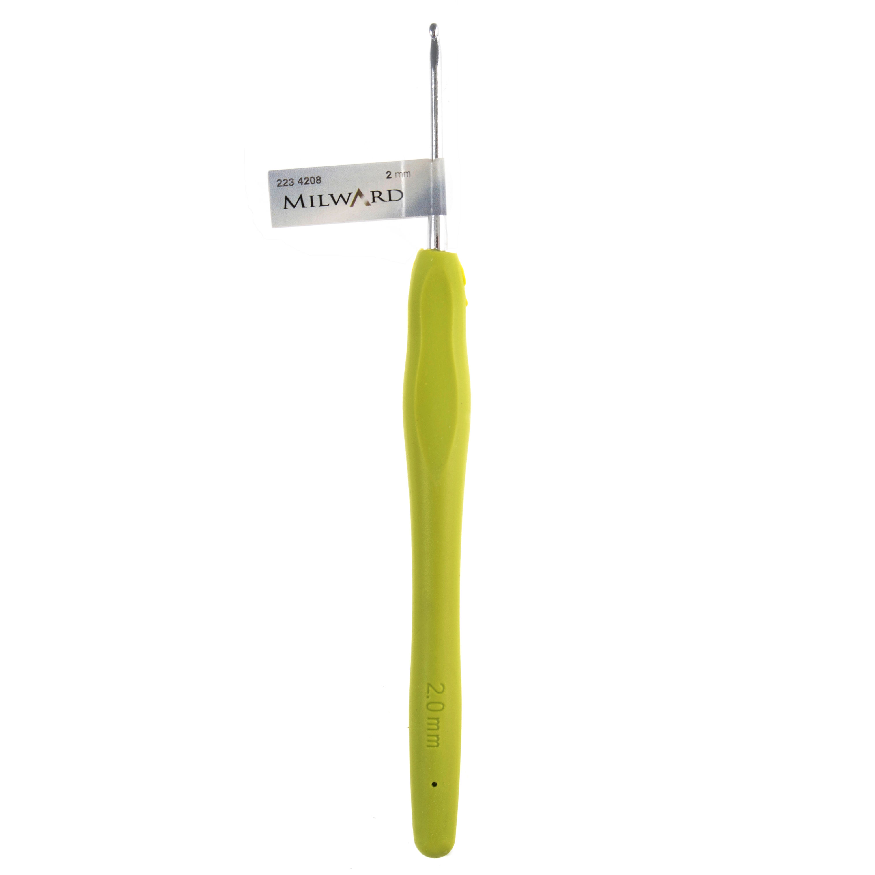 2mm Crochet Hook: Soft Grip - Milward 2234208