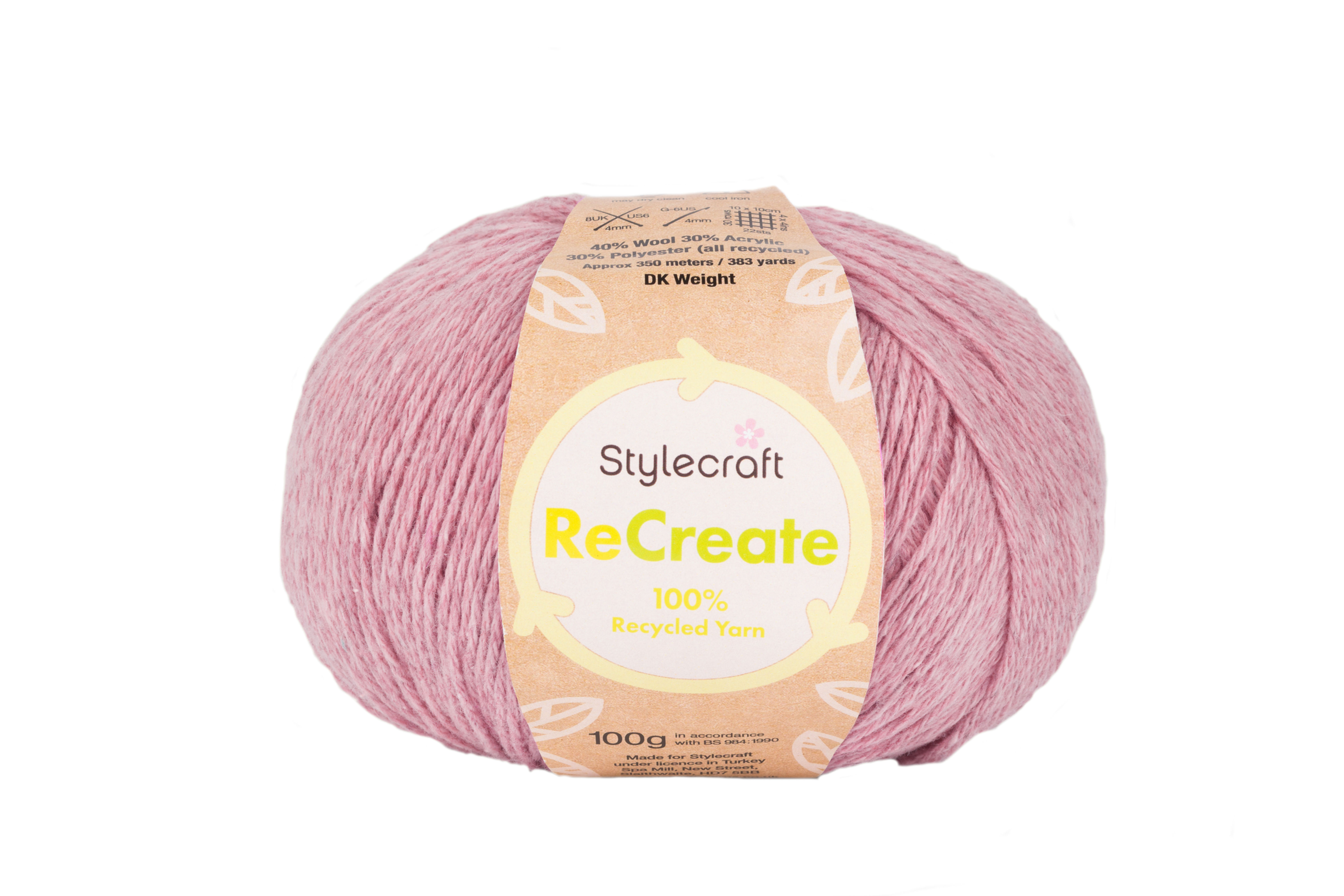 1945 Stylecraft ReCreate DK Rose