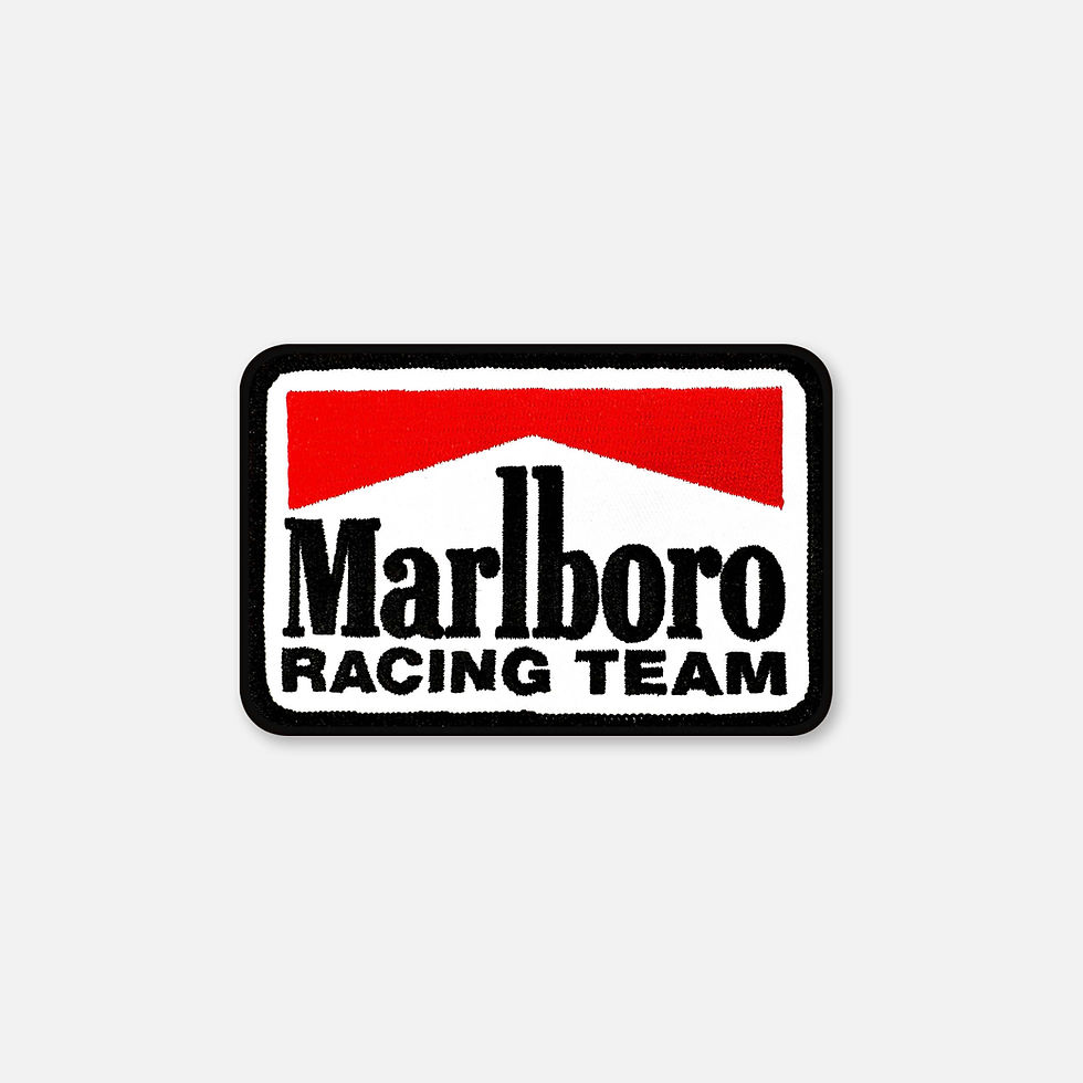 Formula 1 Marlboro Racing Team embroidered patch
