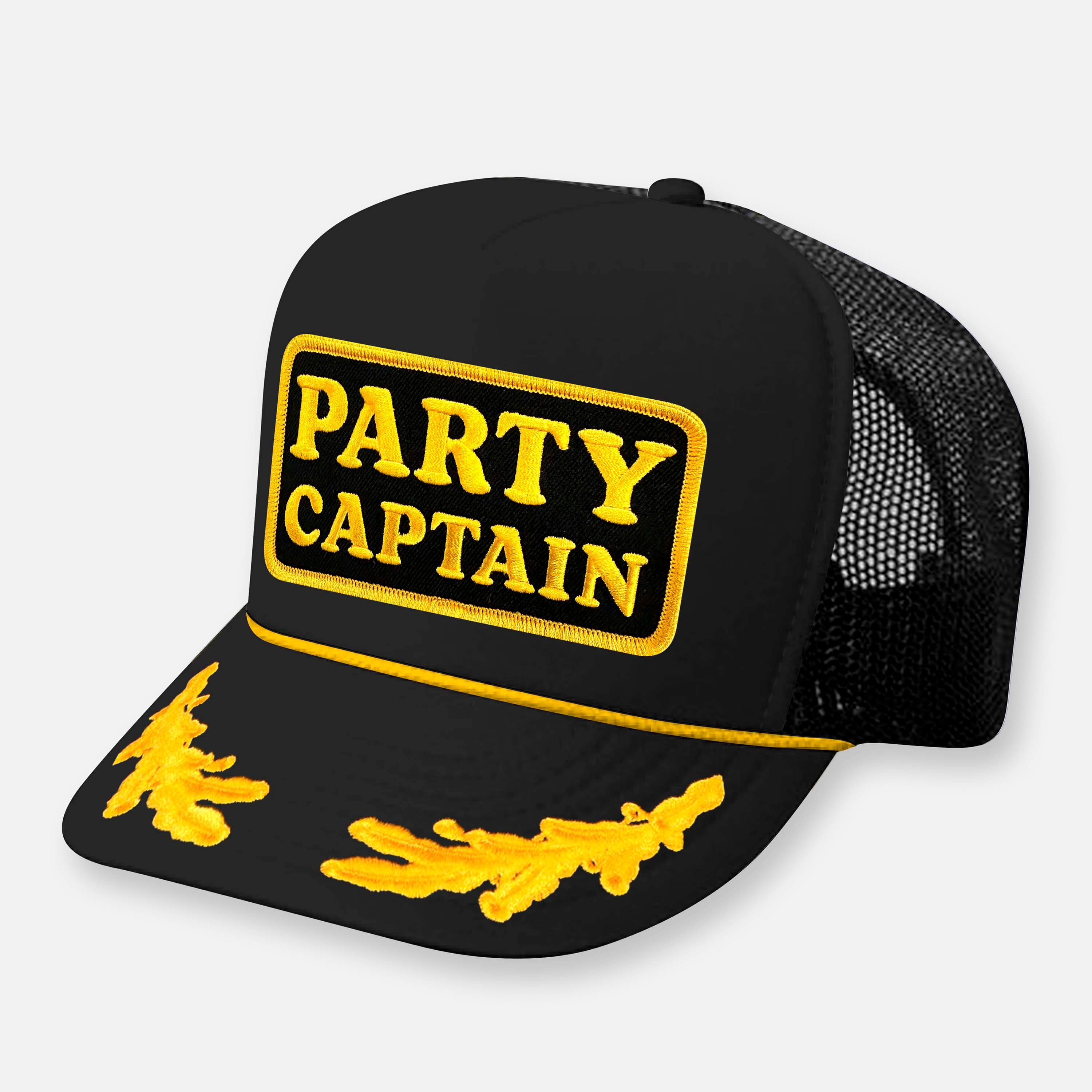 PARTY CAPTAIN TRUCKER HAT