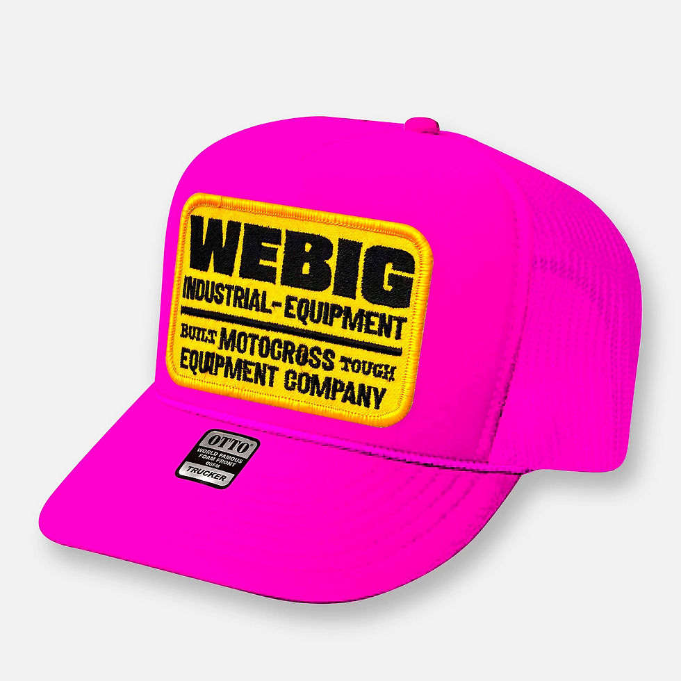 Thumbnail: WEBIG INDUSTRIAL MFG. CURVED BILL PATCH HAT