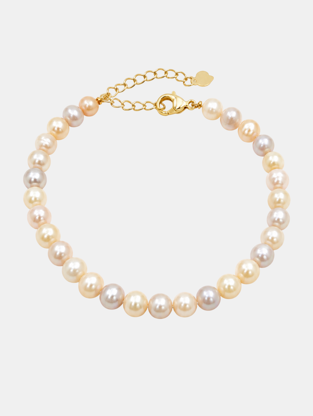 Golden Harmony Freshwater Pearl Bracelet