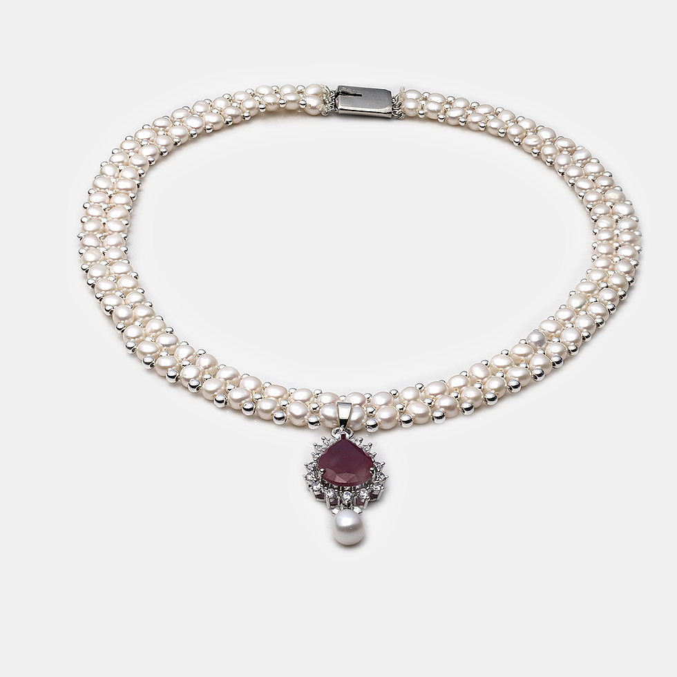 Thumbnail: Pearl Pendant Set - Style 2