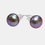 Thumbnail: Classic Aura – 9 MM Freshwater Pearl Studs (925 Sterling Silver)