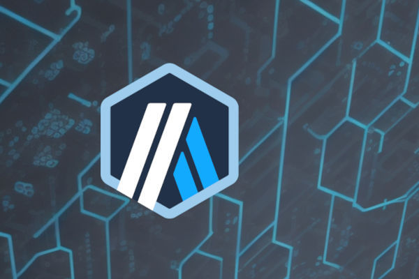 Logotipo da rede blockchain layer 2 do ethereum Arbitrum One